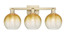 Innovations Lighting 716-3W-CB-G483-8AM - Brookhaven Globe - 3 Light - 26 inch - Champagne Bronze - Bath Vanity Light