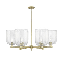 Innovations Lighting 716-6CR-AB-G559-8CL - Bridal Veil - 6 Light - 38 inch - Antique Brass - Chandelier