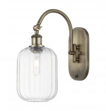 Innovations Lighting 918-1W-AB-G460-7CL - Preston Cylinder - 1 Light - 7 inch - Antique Brass - Sconce