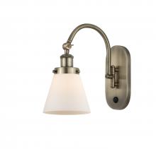 Innovations Lighting 918-1W-AB-G61 - Cone - 1 Light - 6 inch - Antique Brass - Adjustable Swing Arm