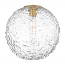 Innovations Lighting G320-12CL-BB - Barrington - 1 Light - 12 inch - Brushed Brass - Cord hung - Mini Pendant