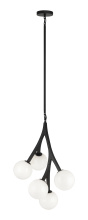 Matteo Lighting C81505BKOP - Rami Chandelier