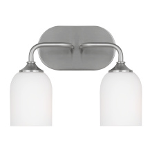 Generation Lighting GLV1022EN3/BS - Emile Medium Vanity