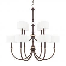 Capital 414901CZ-660 - 10 Light Chandelier