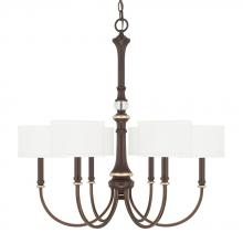 Capital 414962CZ-660 - 6 Light Chandelier
