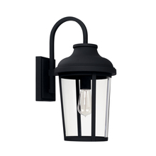 Capital 927011BK - 1 Light Dunbar Outdoor Wall Lantern