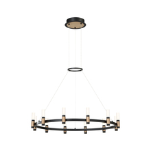 Eurofase 37043-018 - ALBANY,CHANDELIER,12LT,LED,BLK