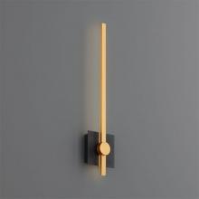 Oxygen 3-50-1550 - ZORA 24" SCONCE - BK/IB