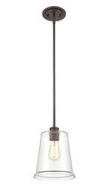 Millennium 3621-RBZ - Forsyth 1-Light Mini-Pendant light Rubbed Bronze