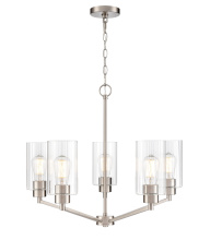Millennium 9515-BN - Beverlly 26" Wide 5-Light Chandelier - Brushed Nickel