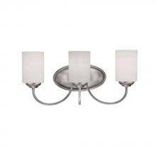 Millennium 3073-BPW - Lansing 3-Light Vanity Brushed Pewter