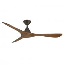 Modern Forms US - Fans Only FR-D2504-60-BZ/DK - Carve 60 Downrod Ceiling Fan