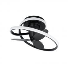 Modern Forms US - Fans Only FH-D2402-28L-BK - Veloce Flush Mount Ceiling Fan