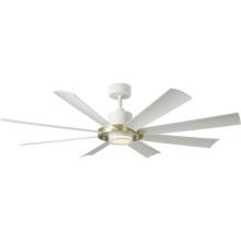 Modern Forms US - Fans Only FR-W2303-60L-SB/MW - Aura Downrod ceiling fan