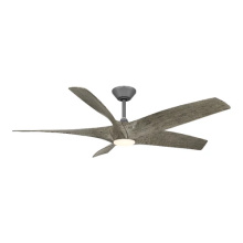 Modern Forms US - Fans Only FR-W2401-62L-GH/WW - Zephyr 5 Downrod ceiling fan